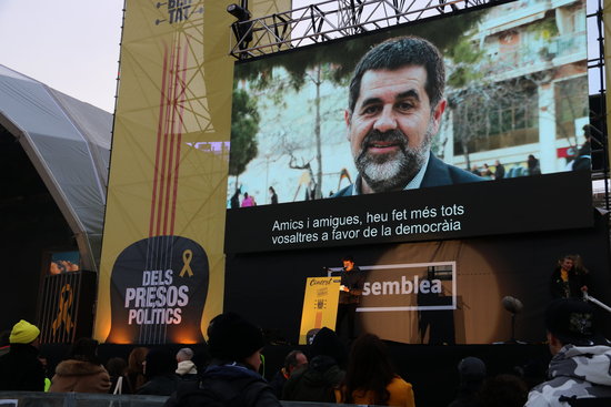Former president of the Catalan National Assembly Jordi Sànchez (by ACN)